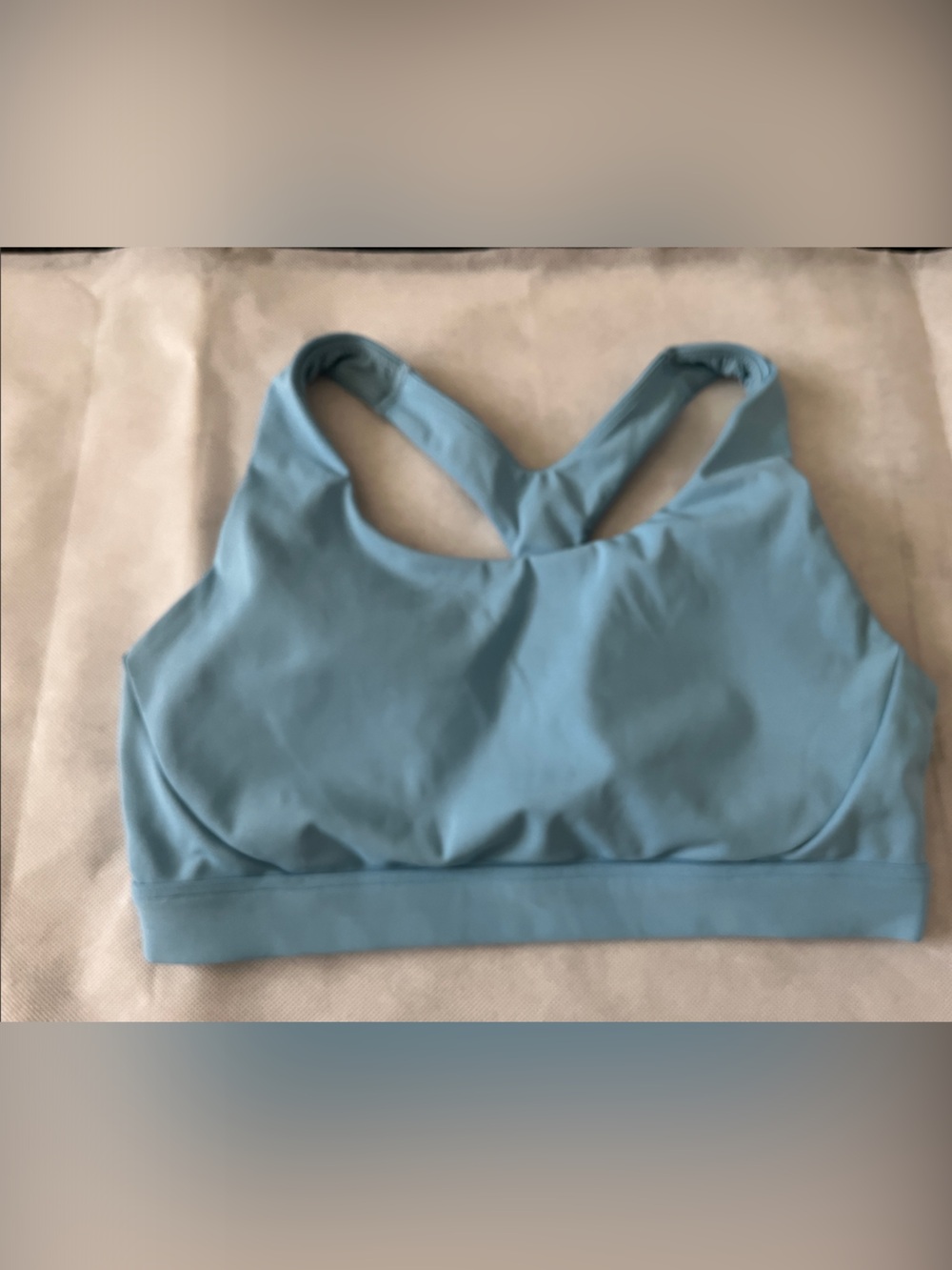 Athleta Light Blue Sports Bra